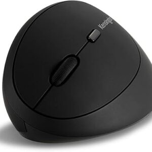 Kensington Pro Fit Ergonomist-Approved Left-Handed Vertical Mouse, 2.4G Wireless Mouse, 800/1200/1600 DPI, 6 Buttons for PC/Laptop/Mac (K79810WW)