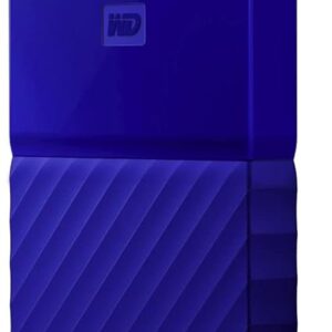Western Digital 2TB Blue My Passport Portable External Hard Drive - USB 3.0 - WDBS4B0020BBL-WESN