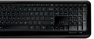 Microsoft Wireless Desktop 850 with AES - Keyboard and Mouse Combo, Multi-Media Combo Keyboard, Ergonomic design, with Bluetooth (English)