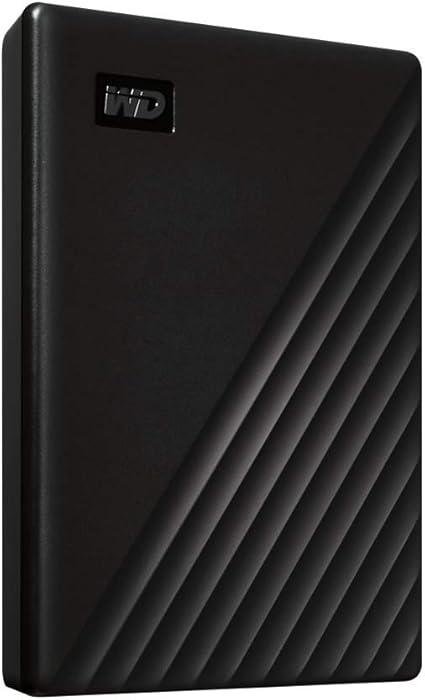 WD 1TB My Passport Portable External Hard Drive HDD, USB 3.0, USB 2.0 Compatible, Black - WDBYVG0010BBK-WESN - Image 2