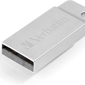 Verbatim 16GB Metal Executive USB Flash Drive - Silver