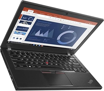Lenovo ThinkPad X260 Business Laptop -12.5 inch Screen - Intel Core i5 6th Gen - 8GB RAM - 256GB SDD - Windows 10 64 bit-Black French Keyboard(Renewed) - Image 3