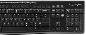 Logitech MK270 Wireless Keyboard and Mouse Combo for Windows, 2.4 GHz Wireless, Compact Mouse, 8 Multimedia and Shortcut Keys, 2-Year Battery Life, for PC, Laptop