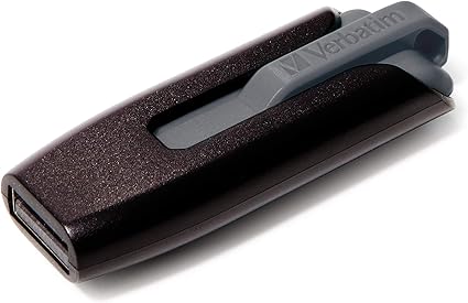 VERBATIM Store 'n' Go V3 32 GB USB 3.0 Flash Drive, Black/Gray 49173 - Image 4