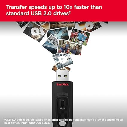 SanDisk 64GB Ultra USB 3.0 Flash Drive - SDCZ48-064G-GAM46 - Image 4