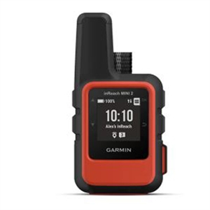 Garmin inReach Mini 2 Handheld GPS Navigator - Flame Red - Rugged - Portable, Handheld