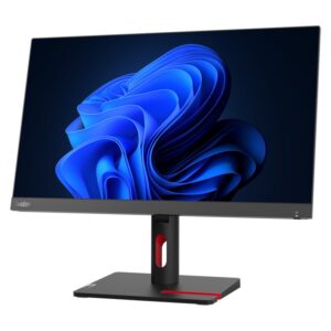 Lenovo ThinkVision T22i-30 22" Class Full HD LED Monitor - 16:9 - Raven Black