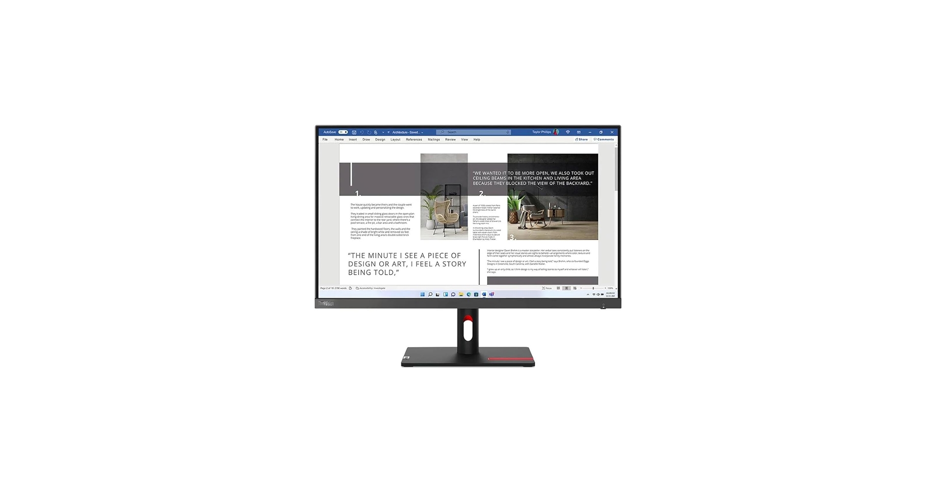Lenovo ThinkVision S27i-30 27" Class Full HD LED Monitor - 16:9 - Storm Gray