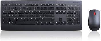 Lenovo Professional Wireless Rechargeable Combo Keyboard and Mouse -US English