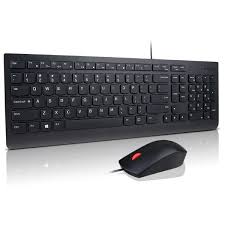 Lenovo Essential Wired Combo Black US English
