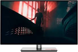 Lenovo ThinkVision P27h-30 27" Class WQHD LED Monitor - 16:9 - Raven Black