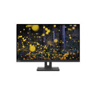 Lenovo ThinkVision E27q-20 27" Class WQHD LED Monitor - 16:9 - Raven Black